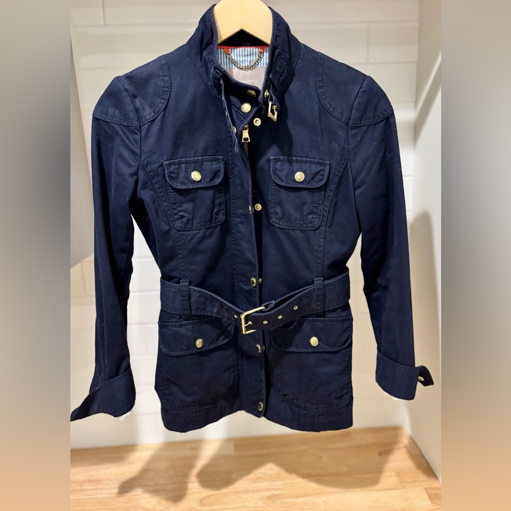 Banana Republic Navy Utility Jacket